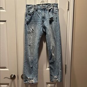 KanCan Light Blue Distressed Jeans